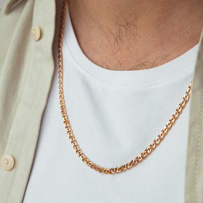 Ланцюжок із золота плетіння Нонна (5 мм) ц00051-5 №2