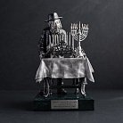 Серебряная фигура "Еврейская суббота" ручной работы 23116 от ювелирного магазина Оникс