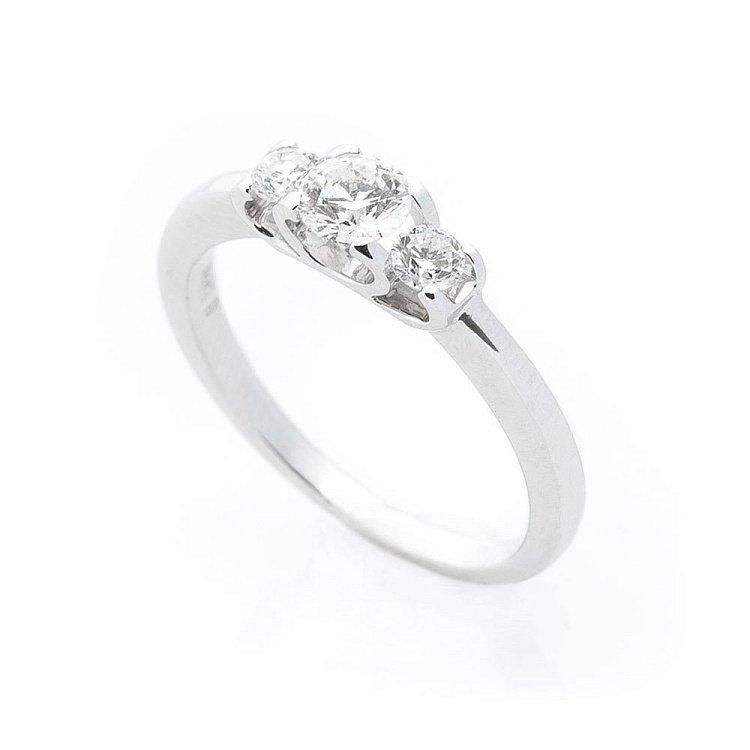 Золота каблучка (діаманти) R0900 від ювелірного магазину Онікс