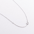 Золоте кольє "Хрестик" з діамантами колб0189va от ювелирного магазина Оникс - 2