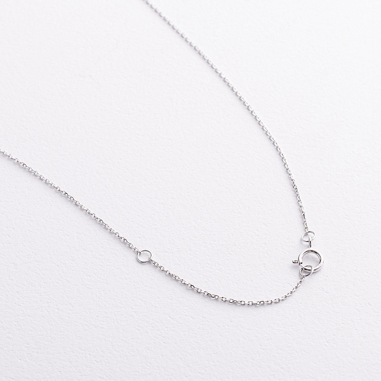 Золоте кольє "Хрестик" з діамантами колб0189va від ювелірного магазину Онікс - 2