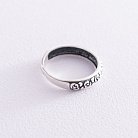 Серебряное кольцо "Розы" с чернением 112540 от ювелирного магазина Оникс - 2