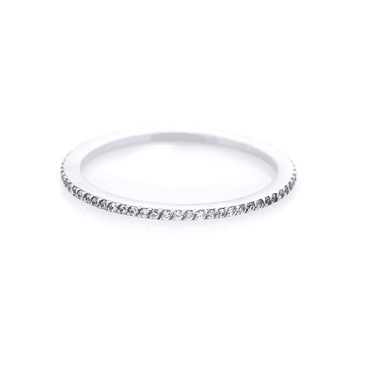 Золотое кольцо в стиле минимализм к365 от ювелирного магазина Оникс - 1