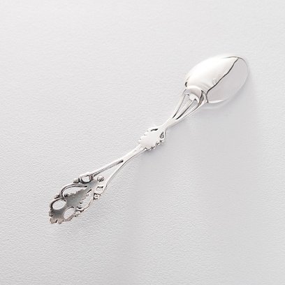 Серебряная ложка с узором 24001 №2