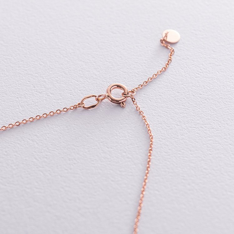 Кольє з монетками в червоному золоті 860402 від ювелірного магазину Онікс - 5