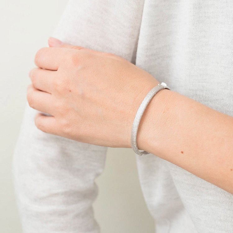 Золотой браслет с фианитами б03369 от ювелирного магазина Оникс - 3