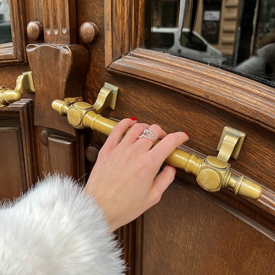 Каблучка "Медісон" у сріблі 112696 №3