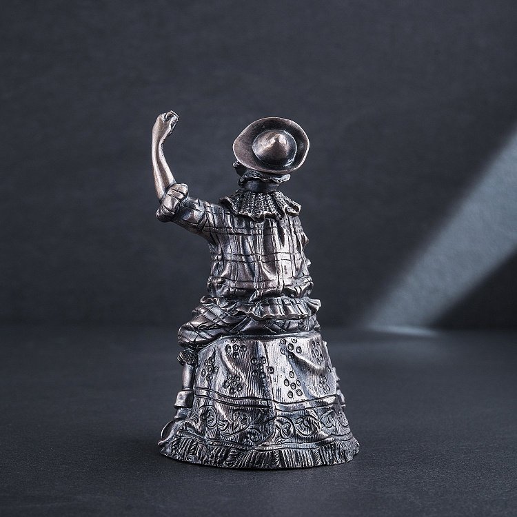 Срібний дзвін ручної роботи "Голос чоловіка" сер00009 від ювелірного магазину Онікс - 3