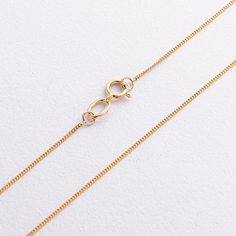 Ланцюжок золотий панцирне плетіння ц00507-1 від ювелірного магазину Онікс