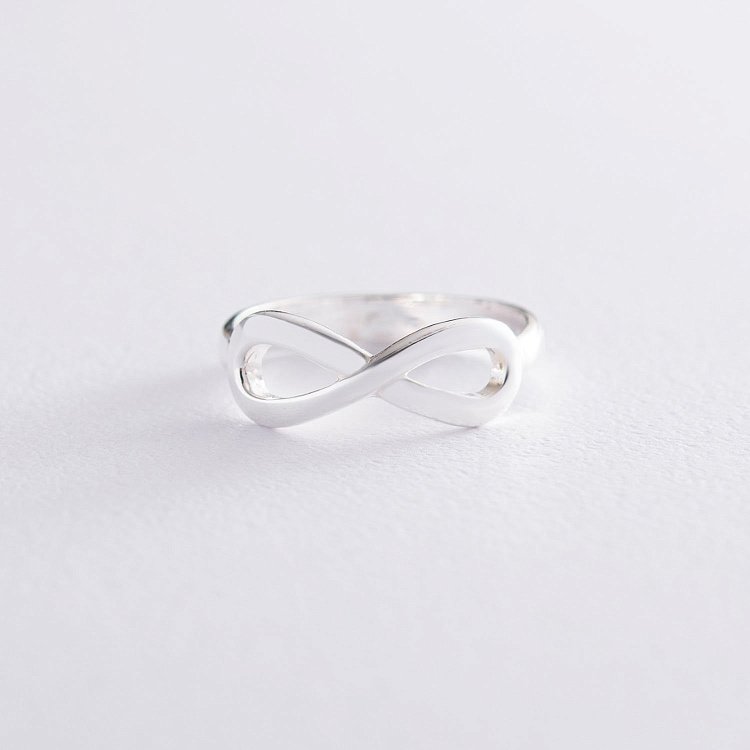 Серебряное кольцо "Бесконечность" 111376 от ювелирного магазина Оникс