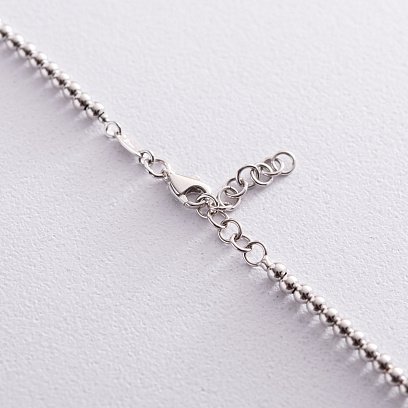 Золотое колье "Клевер" кол01371 №4