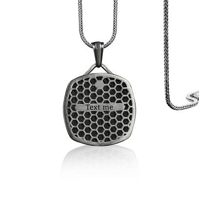 Срібний кулон "Дерево життя" (можливе гравіювання) 133190 №8