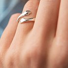 Серебряное кольцо "Обьятия" 112677 от ювелирного магазина Оникс - 5