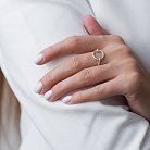 Серебряное кольцо "Круг" 112280 от ювелирного магазина Оникс - 3
