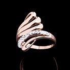 Золотое кольцо к04090 от ювелирного магазина Оникс - 1