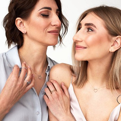 Каблучка з кульками в жовтому золоті к06319 №13