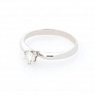 Золотое помолвочное кольцо с бриллиантом zbrdr1352218 от ювелирного магазина Оникс - 1