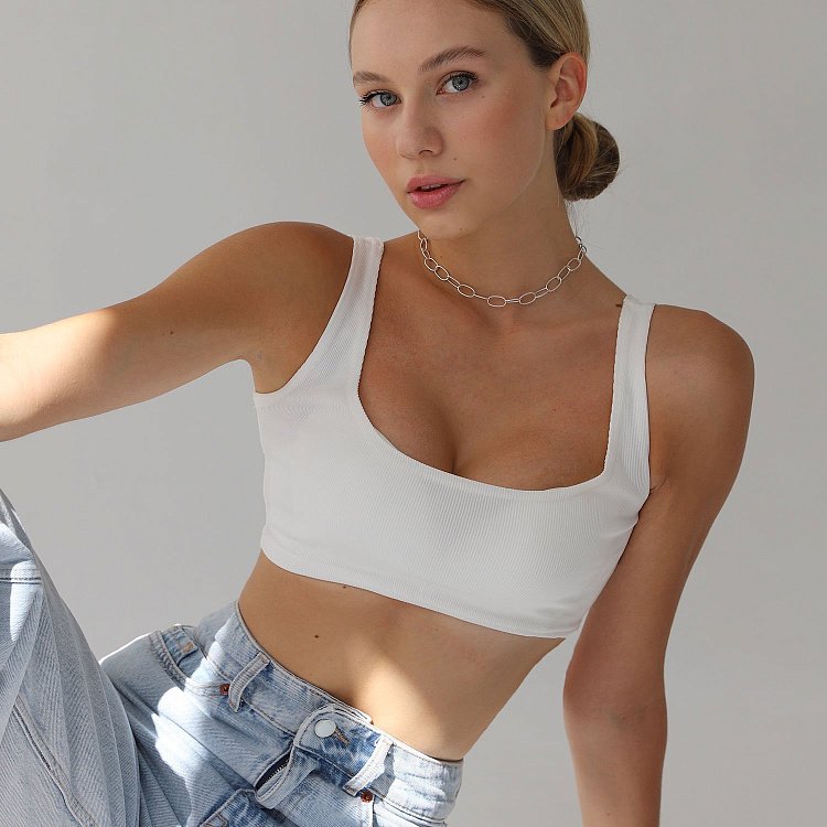 Колье "Свобода" в белом золоте кол01844 от ювелирного магазина Оникс - 5