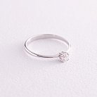 Помолвочное золотое кольцо с бриллиантом 228001121 от ювелирного магазина Оникс - 4
