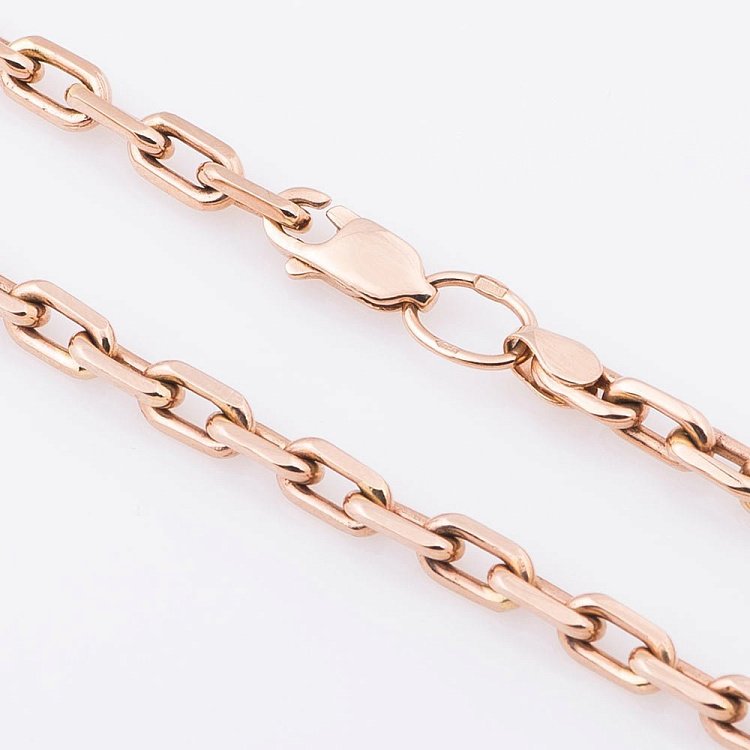 Золотая цепочка "Якорное плетение" (4мм) ц00197з от ювелирного магазина Оникс