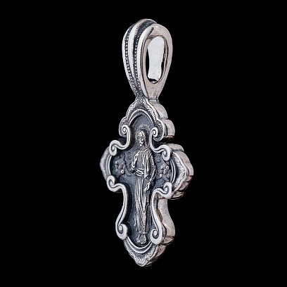 Православный крест (чернение) 131189 №7