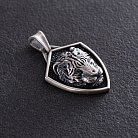 Срібний кулон "Азіатський тигр" 133193 от ювелирного магазина Оникс - 8