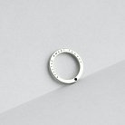 Срібний перстень ручної роботи "Щастя" з оніксом schastie от ювелирного магазина Оникс - 6