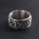 Серебряное кольцо "Карп и волны" 7021 от ювелирного магазина Оникс - 13