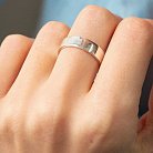 Серебряное кольцо "Минимализм" (возможна гравировка) 112144 от ювелирного магазина Оникс - 6