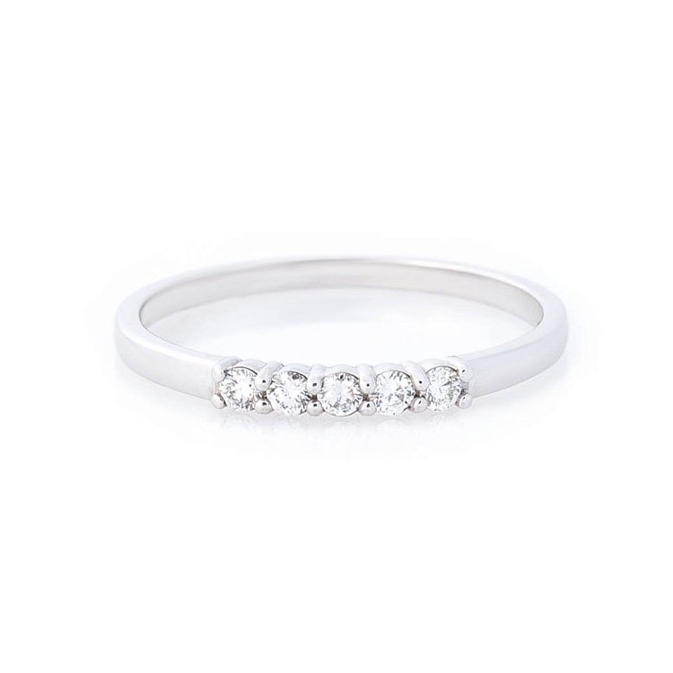 Золотое кольцо с бриллиантами erd420276 от ювелирного магазина Оникс - 2