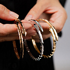 Жорсткий браслет "Змія" у білому золоті б05458 от ювелирного магазина Оникс - 4