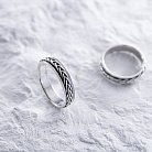 Чоловічий срібний перстень "Антистрес" (чорніння) TR-01-00006 от ювелирного магазина Оникс - 10