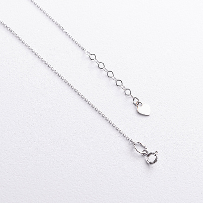 Подвійне золоте кольє "Хлоя" з фіанітом кол02052 №4