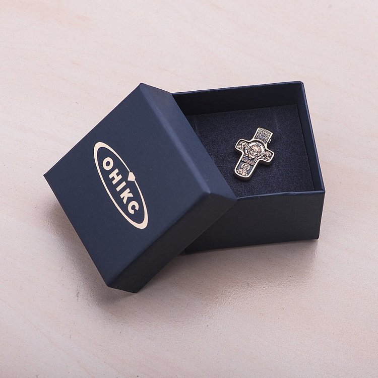 Золотий православний хрест "Спас Нерукотворний" п02634 від ювелірного магазину Онікс - 2