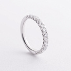 Золота каблучка "Сердечки" з діамантами кб0514cha от ювелирного магазина Оникс