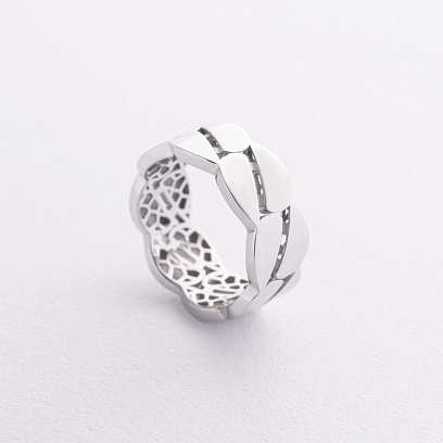 Каблучка "Merry" у білому золоті к08287