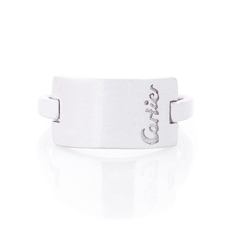 Срібний перстень без каменів 112162 від ювелірного магазину Онікс - 2