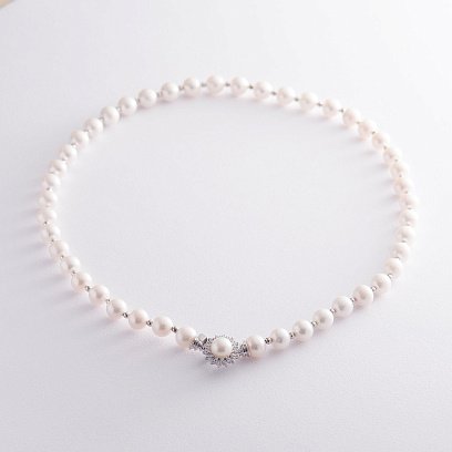 Колье из жемчуга бус4110