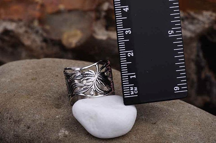 Каблучка з візерунком 11294 від ювелірного магазину Онікс - 1