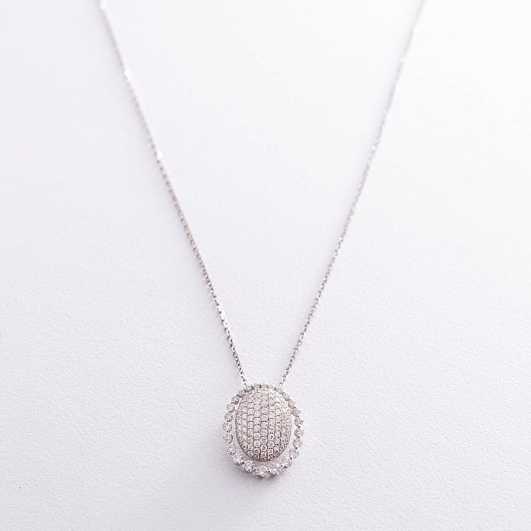 Золотая подвеска с бриллиантами пкит564 от ювелирного магазина Оникс