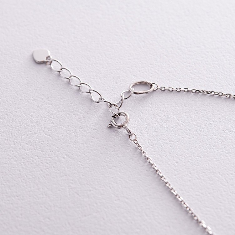 Серебряное колье "Монетки" 908-01149 от ювелирного магазина Оникс - 4