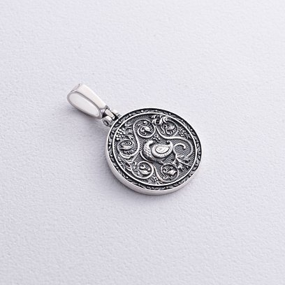 Серебряная ладанка "Деисус" 133258 №2