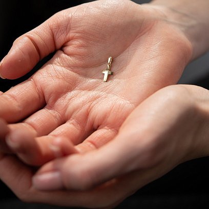 Золотий хрестик п03286 №2