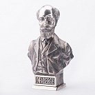 Серебряная фигура "Бюст Карла Фаберже", ручная работа сер00026 от ювелирного магазина Оникс - 4