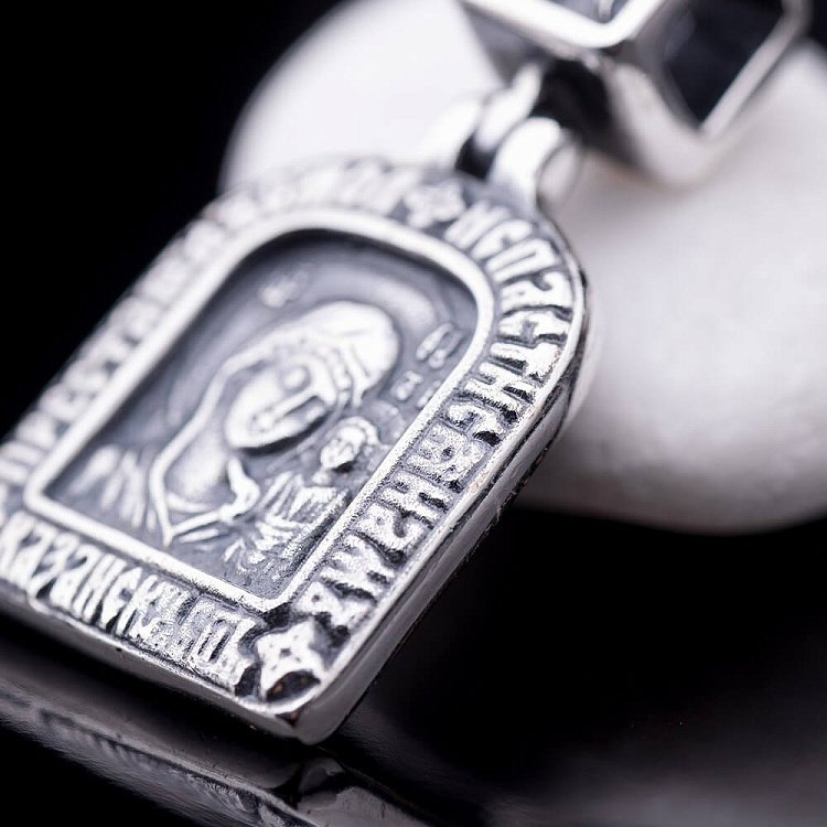 Ладанка Божої Матері "Казанської" 131287 від ювелірного магазину Онікс - 3