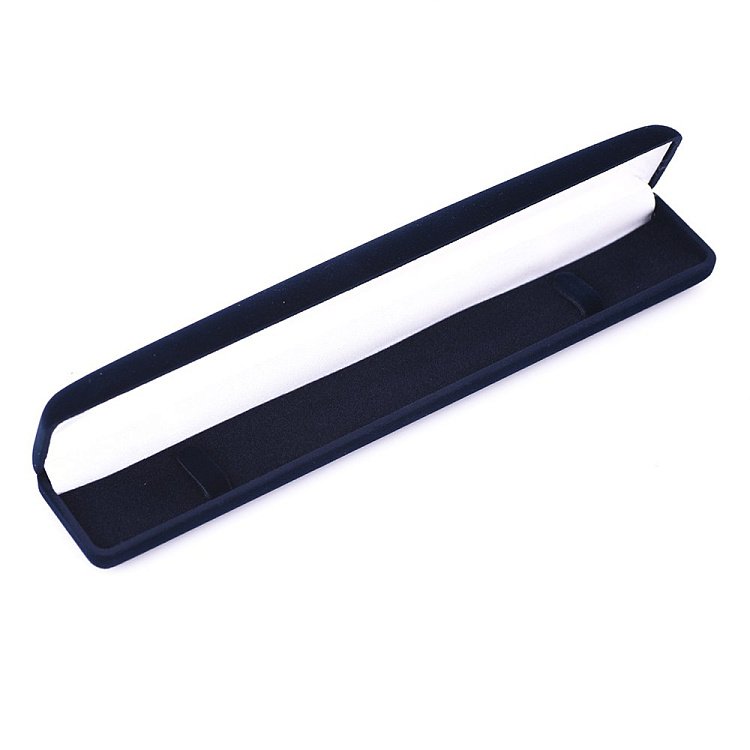 Футляр для украшений длинный синий сф3038с от ювелирного магазина Оникс - 1