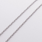 Цепочка Ролло в белом золоте ц00362-2 от ювелирного магазина Оникс - 1