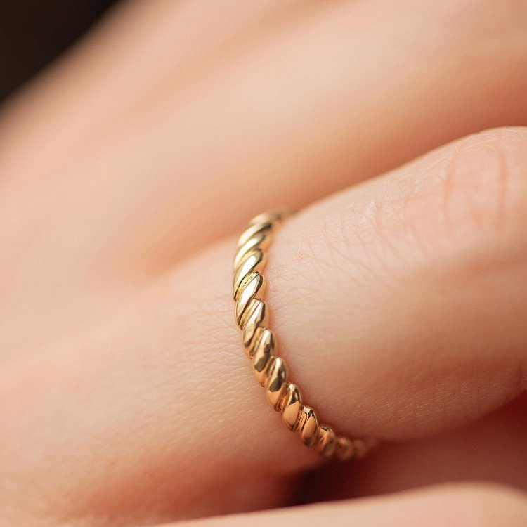 Кольцо "Margaret" в желтом золоте к07541 от ювелирного магазина Оникс - 16