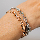 Жорсткий браслет "Helen" у червоному золоті б05756 от ювелирного магазина Оникс - 3