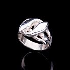 Серебряное кольцо "Две змеи" 11082 от ювелирного магазина Оникс